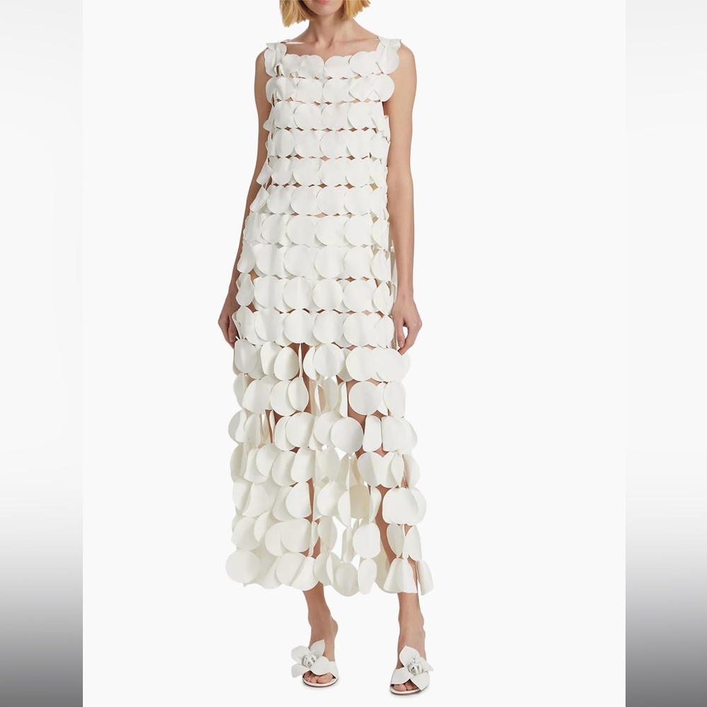 A.W.A.K.E MODE MAIN LAYERED CIRCLE MAXI DRESS